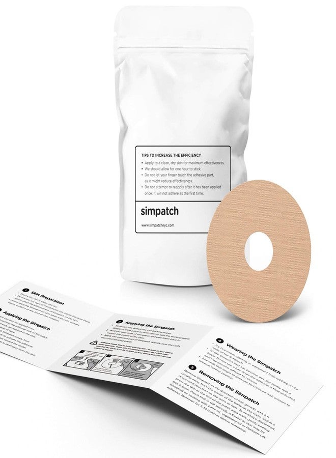 SIMPATCH Universal Adhesive Patch, 0.8-Inch Hole - Pack of 30 - Multiple Colors Available (Beige) - Image 2